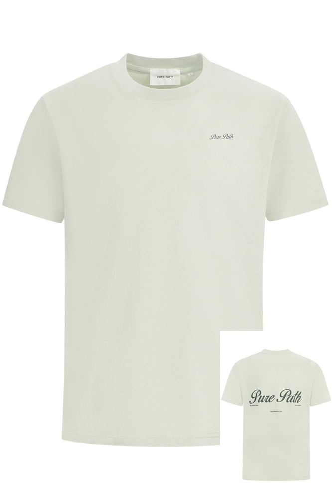 LOOSE FIT T SHIRT 25010110 13 LIGHT GREEN